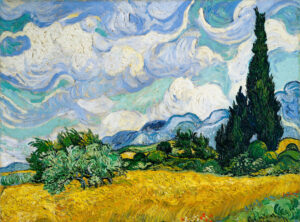 Van Gogh wheat fields